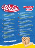 Goliath jeu de kubb d'extérieur - jeu de lancer en bois pour enfants-2