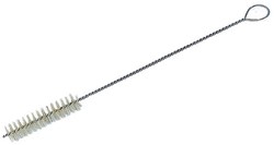 Brosse à bouteille plastique blanc 26cm pour nettoyer les bouteilles