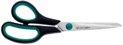 Westcott ciseaux Easy Grip 21cm gaucher acier inoxydable soft grip bleu