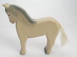 Ostheimer cheval bâton en bois jouet pour enfants et adultes
