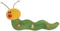Ostheimer porte-manteau en bois ver décor chambre enfant