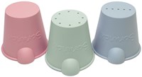 Scrunch seau jouet lot de 3 silicone plage flexible-2