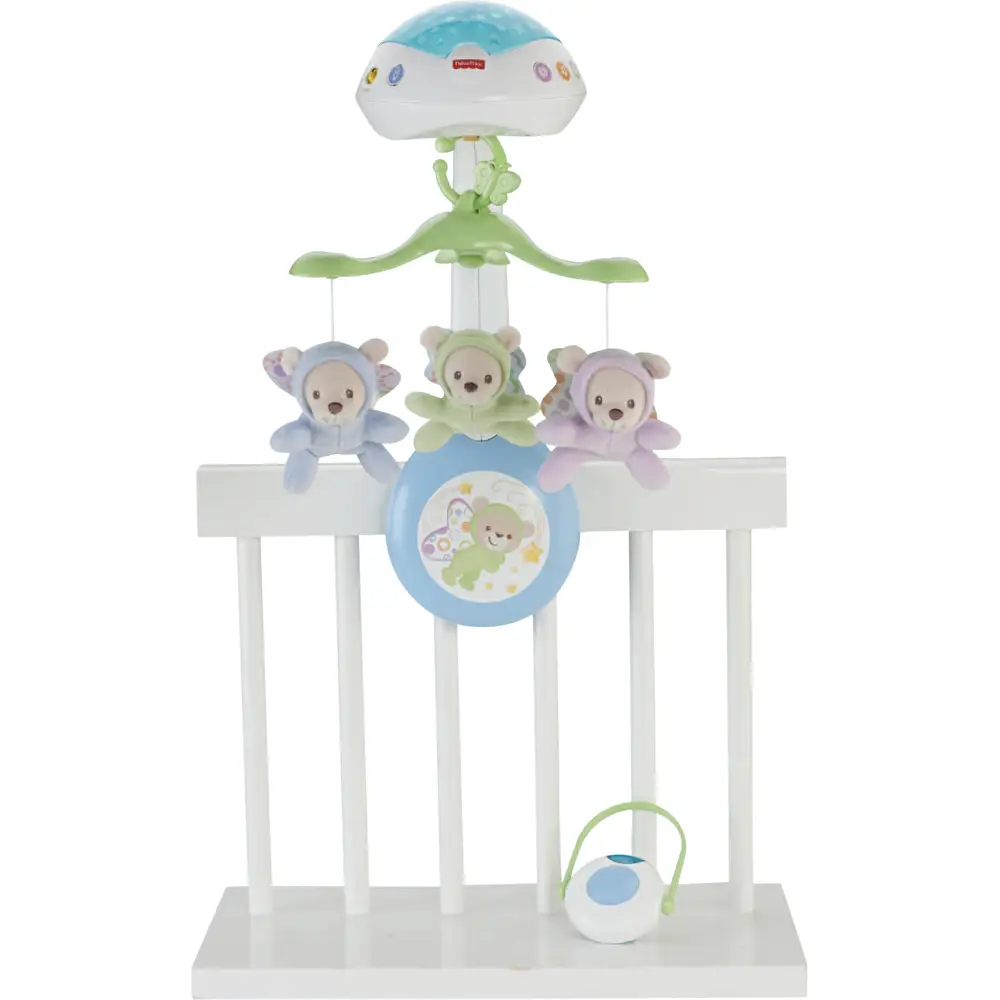 Mobile bébé Mattel avec musique et projecteur - Mobile 3-en-1 Fisher-Price