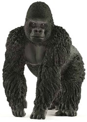 Schleich figurine de jeu gorille mâle - jouet animal réaliste
