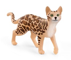 Schleich Ferme - Figurine chat du Bengale 13918 jouet animalier