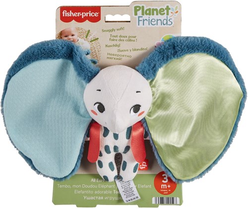 Fisher-Price éléphant en peluche jouet bébé grandes oreilles
