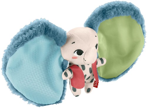 Fisher-Price éléphant en peluche jouet bébé grandes oreilles-3
