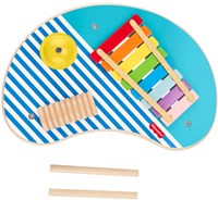 Mattel table de musique en bois jouet - Fisher-Price - bois FSC - musique-3