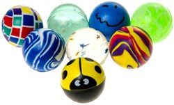 100 balles rebondissantes mix 27 mm. 8620