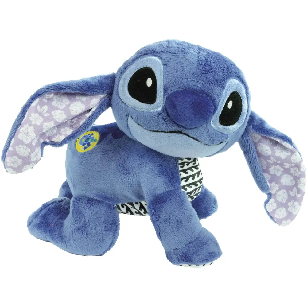 Clementoni Stitch peluche rampante - jouet interactif en peluche
