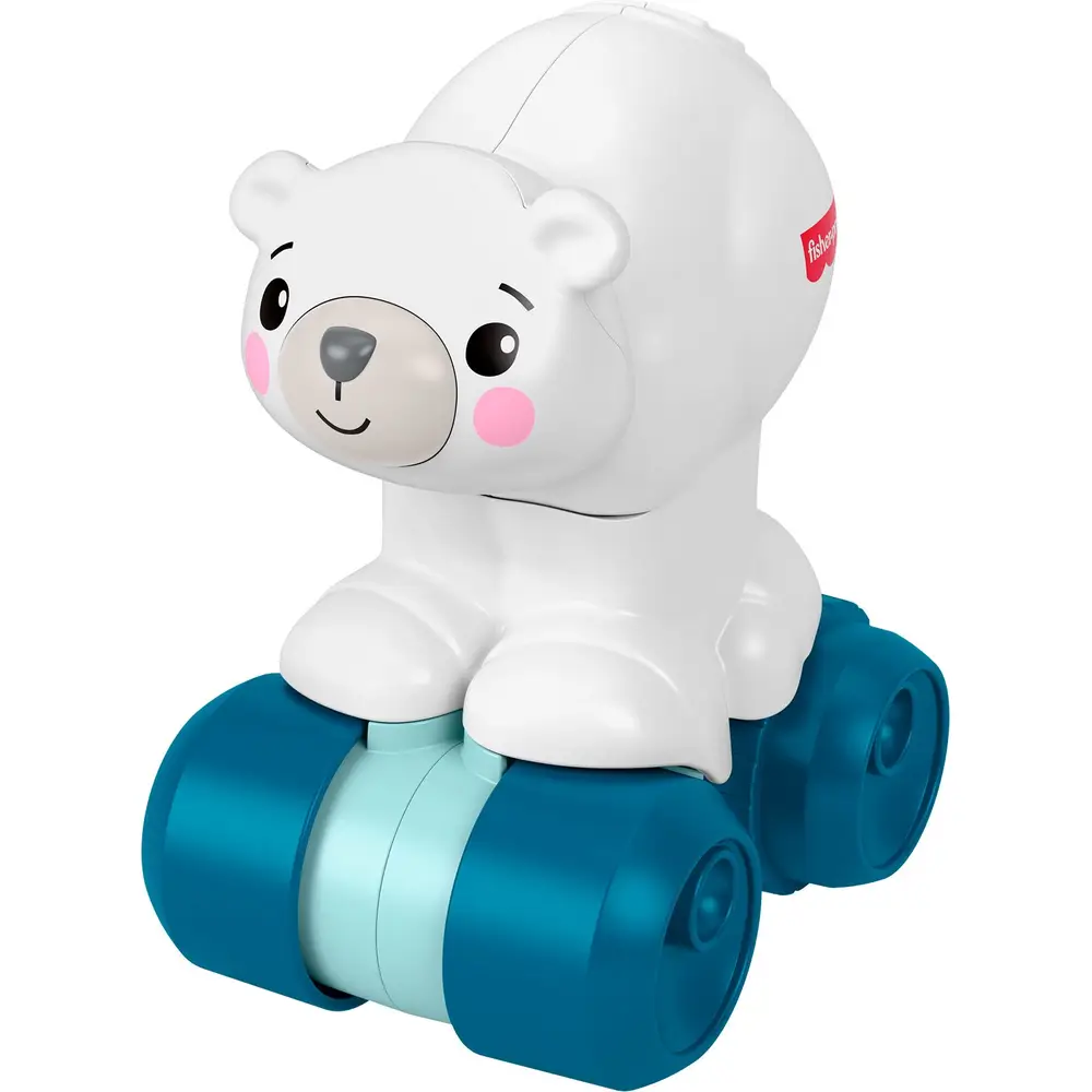 Mattel Fisher-Price ours à ramper bleu jouet d'éveil pour bébés