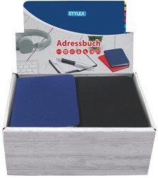 Carnet d'adresses Stylex 92*158 mm 46606