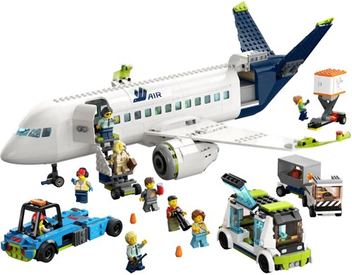 LEGO City Avion de Ligne Jouet Avion Set - 60367-2