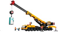 LEGO 60409 City Big Vehicles Gele Mobiele Bouwkraan-2