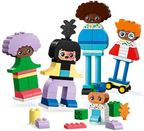 LEGO DUPLO Ville coffret personnages et émotions - jouet éducatif-3
