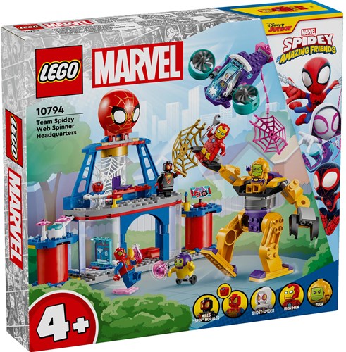 LEGO Marvel Spider-Man set de construction Quartier général Team Spidey webspinner 10794