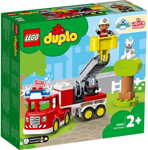 LEGO DUPLO Ville - Camion de pompiers 10969