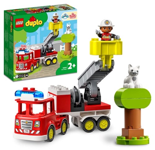 LEGO DUPLO Ville - Camion de pompiers 10969-2