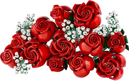 LEGO Icons Bouquet de Roses - Set de Fleurs Décoratif 10328-2