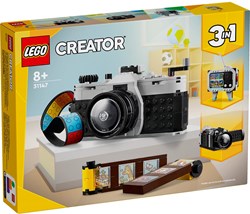 LEGO Appareil photo rétro Creator set de construction - caméra jouet 3en1