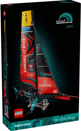 LEGO Technic voilier Emirates Team New Zealand AC75 yacht set de construction 42174