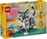 LEGO Creator animaux set de construction Chat espiègle - 31163 - 3en1