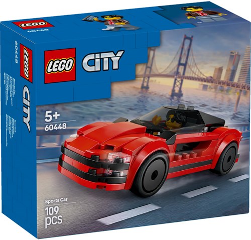 LEGO 60448 City Great Vehicles Rode sportwagen