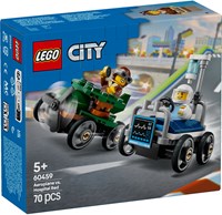 LEGO 60459 City Great Vehicles Raceautopakket:  vliegtuig vs. ziekenhuisbed