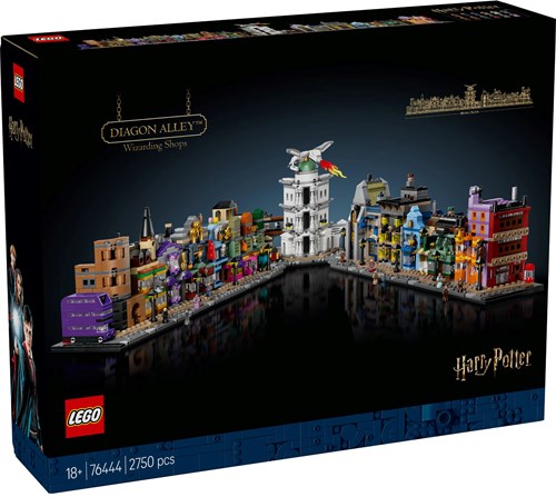 LEGO 76444 Harry Potter De Wegisweg tovenaarswinkels