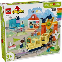 LEGO DUPLO - Ville Grand train de quartier interactif Set - jouet train