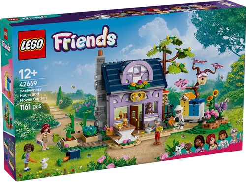 LEGO 42669 Friends Imkershuis en bloementuin