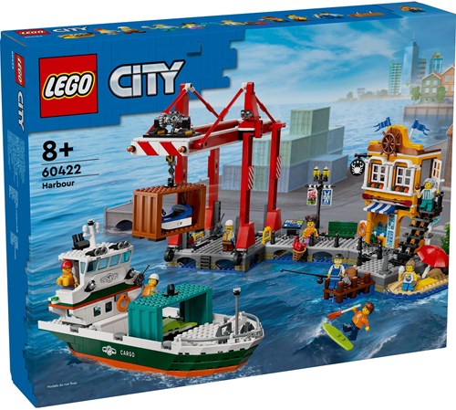 LEGO City port navire marchand set de construction - jouet 60422