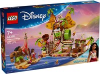 LEGO Disney Vaiana 2 Bateau Kakamora set de jeu - jouet d'aventure créatif