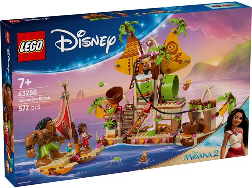 LEGO Disney Vaiana 2 Bateau Kakamora set de jeu - jouet d'aventure créatif