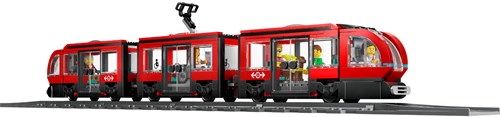 LEGO City jouet tramway et station set de construction 60423 - tramway jouet-3