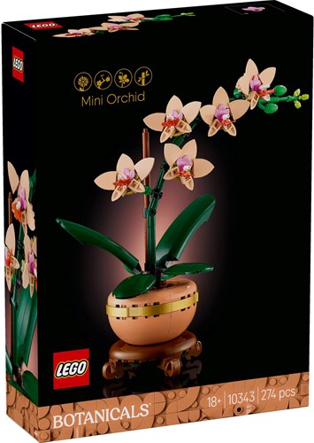 LEGO Botanicals set de construction Mini Orchidée - fleurs décoratives