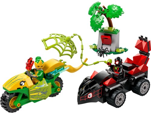 LEGO Marvel Spidey coffret de construction Spin et Electro course poursuite véhicules dinos-2