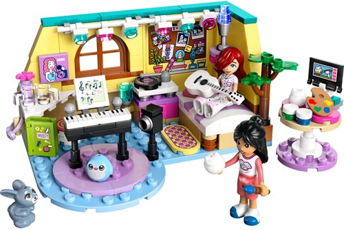 LEGO Friends set de construction La chambre de Paisley avec accessoires et lapin-2