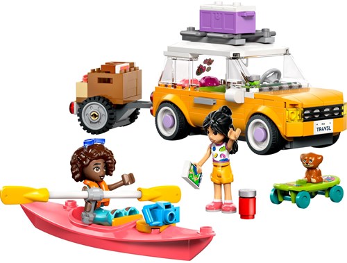 LEGO Friends set road trip - voiture avec remorque et chiot 42659-2