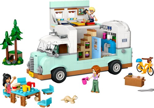 LEGO Friends jouet camping-car - Aventure en camping avec des amis 42663-2