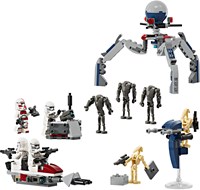 LEGO Star Wars set de construction Clone Trooper Battle Pack avec droïdes 75372-2