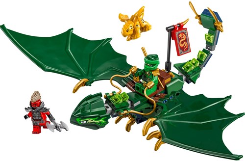 LEGO Ninjago dragon de la forêt verte de Lloyd set de construction jouet dragon-2