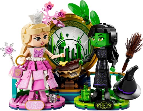 LEGO 75682 Wicked Elphaba en Glinda figuren-2