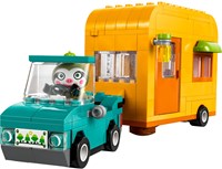 LEGO Animal Crossing set de construction La caravane et la boutique de jardinage de Leif - jouet-3