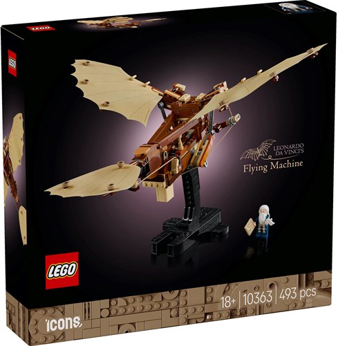 LEGO 10363 Icons De vliegmachine van Leonardo da  Vinci