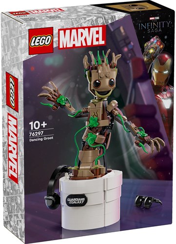 LEGO Super Heroes set de construction Groot dansant Marvel 76297