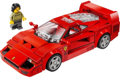 LEGO Speed Champions Ferrari F40 supercar coffret de construction - voiture jouet-2