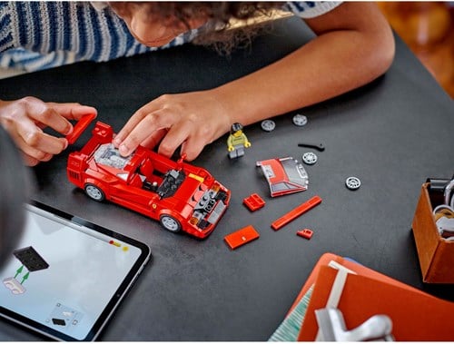 LEGO Speed Champions Ferrari F40 supercar coffret de construction - voiture jouet-3
