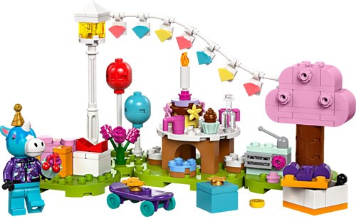 LEGO Animal Crossing set de construction La fête d'anniversaire de Julian - jouet créatif-2