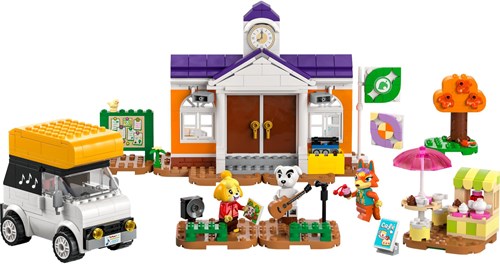 LEGO Animal Crossing set de construction Concert sur la place de K.K. - 77052 - jouet-2